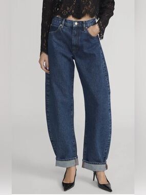 LIKE NEW size 29 FRAME The Bubble jeans in Lavish